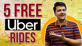 Trick to Get 5 FREE Uber Rides ⚡| Uber First Ride Free Promo Code | Uber Code 2023