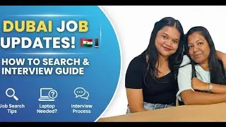 2026-ல் துபாய் வேலைக்கு செல்வது எப்படி? | Laptop அவசியமா? 🚨 Interview-வில் வெற்றி பெறுவது எப்படி?