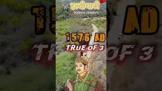 most popular place in Haldighati 🤔? top 3 true of haldi ghati.  #history #facts #indianhistory