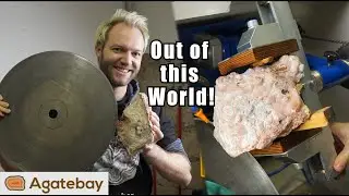 Out of this World! Cutting the best crazy Crazy Lace Agates ever!