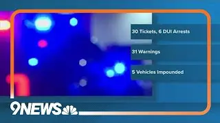 New Year's Eve DUI stats around Colorado