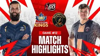 Brampton Blitz vs Vancouver Kings | Full Highlights | Match#12 | Canada Super 60