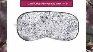 Shop our Makeup Collections - Luxury Aromatherapy Eye Mask - Star
