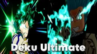 My Hero Academia Ultimate Deku Showcase
