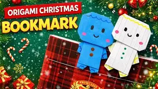 Origami Paper Gingerbread Man | DIY Christmas Decoration Ideas 