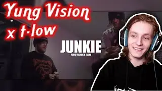 Visions Stimme einfach geieeel | Yung Vision x t-low – JUNKIE | Reaction
