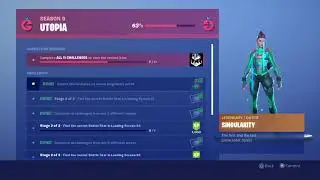 I just got all 100 fortbyte(Fortnite battle royal Season 9)