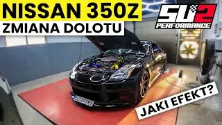 Nissan 350z z modyfikacją dolotu. Ile mocy zyska po strojeniu? | Uprev | Hamownia