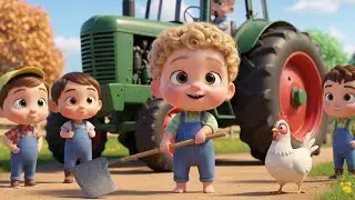 Boom Boom Farm Ride 🚜🎶 Fun Kids Song | Farm Adventure for Toddlers