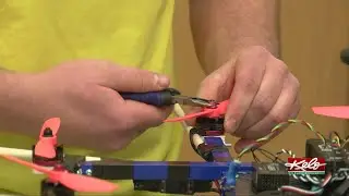 SDSU students working on drone capable of carrying a person