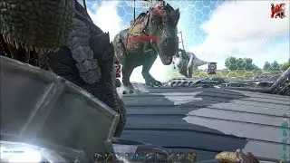 ARK SOFT Battle royal: NA player plays on EU server  Dragonjonz Dino Army's for the win
