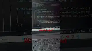 java swing button click event (code in description) #coder #coding #programming #javaee
