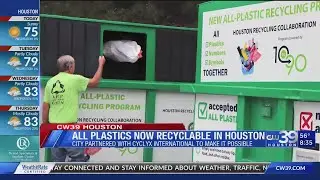 All plastics are now recyclable in Houston