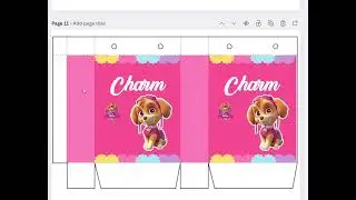 Birthday Lootbags Template
