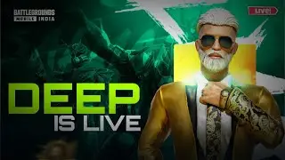 DEEP IS LIVE  BGMI  l  🔴🔴