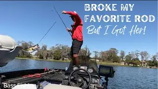 Broke my Favorite Phantom Rigged Rod on a Big One, But still Catch Her!!  They&rsquo;re Biting Everywhere
