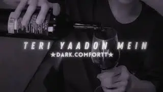 Teri Yaadon Mein - KK, Shreya Ghosal (slowed & reverb)#audioforedits#lofi#fypmusic#song #music 