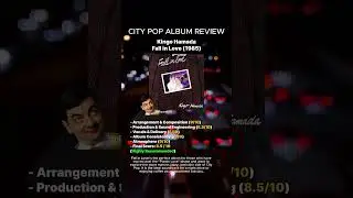 Review & Rating: Kingo Hamada &ndash; Fall in Love (1985) #citypop #kingohamada #music #youtubeshorts