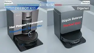DEEBOT X11 Serisi | Robot S&uuml;p&uuml;rgelerde Bir İlk! 🚀 PowerBoost Teknolojisiyle Tanışın