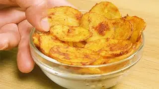 Selbstgemachte Kartoffelchips