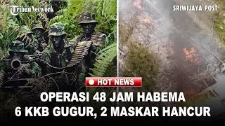 ELIT KOPASSUS Hancurkan Markas Brigjen Elkius Kobak, 6 KKB Terkapar 1 Komandan Tewas