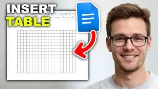 How To INSERT Table/Spreadsheet On Google Docs (Step-By-Step)