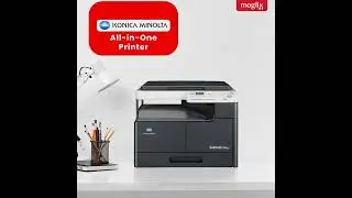 Konica Minolta Bizhub 185en A3 Monochrome All-in-One Printer with 18 PPM Speed