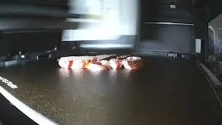 3d Print Timelapse -  Mini Octopus Bottle Holder Merlot