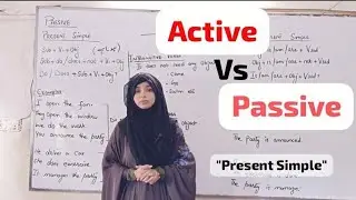 Present Simple: Active vs Passive Voice | Easy English Grammar Lesson| Lesson 221