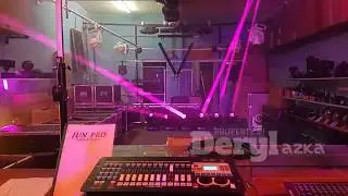 Jun pro mini pearl dmx controler with sharpy 7r beam230