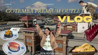 🇯🇵SHOPPING AT GOTEMBA OUTLET (MT FUJI VIEW + TOKYO FOOD VLOG)