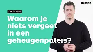 Waarom leerstof beter blijft hangen in een geheugenpaleis?
