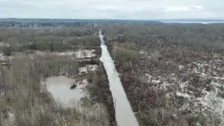 Flooding on Marine Drive between Marietta and Lummi &ndash; Whatcom County