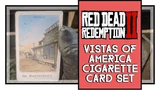 Red Dead Redemption 2 Vistas of America Cigarette Card Set All Cards Locations