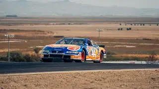 Kyle Petty's #44 Nascar Engine Blows at Sonoma Raceway during Velocity Invitational