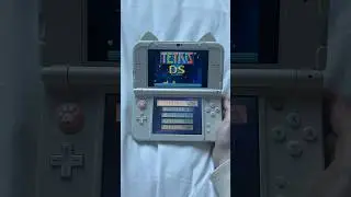 Playing Tetris DS on my 3DS. Been a while !  #tetris #3ds #gaming #nintendo