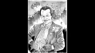 Tim Burton's Joker 89 inktober day 3 Ink drawing