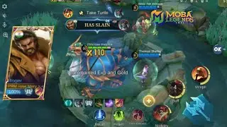 Rank push gameplay moba legend 4x4