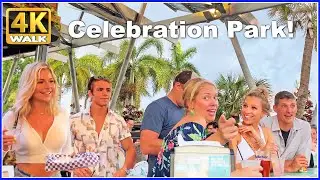 【4K】WALK Celebration Park NAPLES Florida 4K video Travel vlog