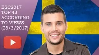 ESC 2017 - TOP 43 (according to views) - (28/3/2017)