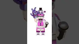 Five Nights At Freddy's Lego Funtime  Freddy #fnaf #halloween #gaming #shorts #games #toys #funny
