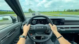 KIA EV9 POV Test Drive | A Giant, Impressive & Practical Electric SUV!