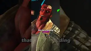 Лига Справедливости встречает Хеллбоя👹