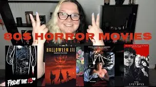 80s HORROR MOVIES | The Best Of | Nails and Horror Movies | Chelsie Wrath