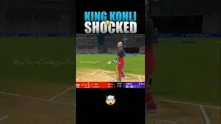 😱Вират Кохли ошеломлён невероятной игрой в Real Cricket 24 | rcb против kkr ipl 2025 rc24 #shorts