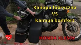 #50 HONDA XL650V TRANSALP - Zmiana siedzenia  😱