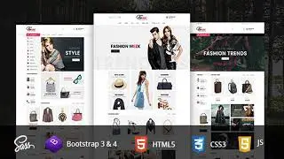Themini E-Commerce Bootstrap4 Responsive Template | Themeforest Website Templates and Themes