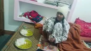 दो थाली दाल चावल  खा लिए आरुषि ने 🥘🍛🍛