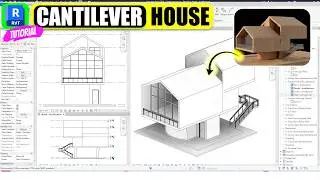 Учебное пособие по Revit: Моделирование современного консольного дома (пошаговое руководство)