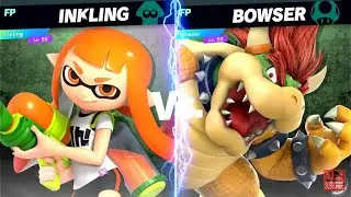 Super Smash Bros Ultimate Amiibo Fights Inkling vs the World #14 vs Bowser